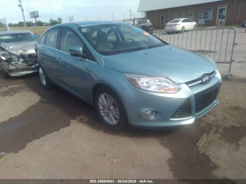 2012 FORD FOCUS SEL