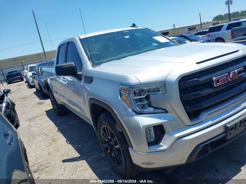 2020 GMC SIERRA 1500 2WD DOUBLE CAB STANDARD BOX ELEVATION