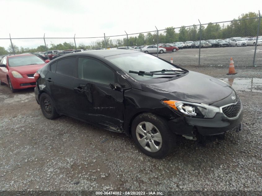 2016 KIA FORTE LX