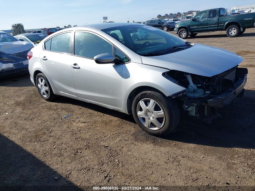 2018 KIA FORTE LX