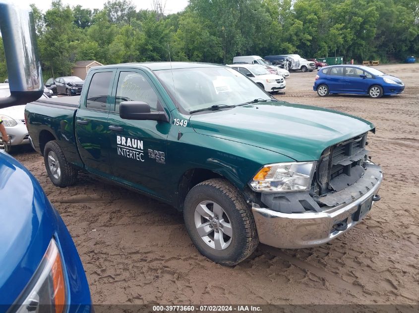 2019 RAM 1500 CLASSIC TRADESMAN QUAD CAB 4X4 6'4 BOX