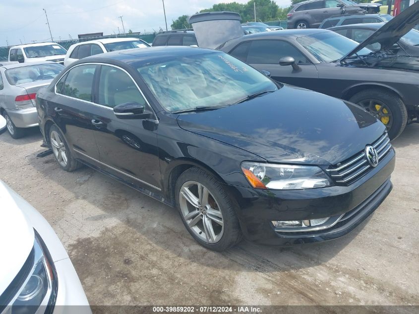 2015 VOLKSWAGEN PASSAT 2.0L TDI SE