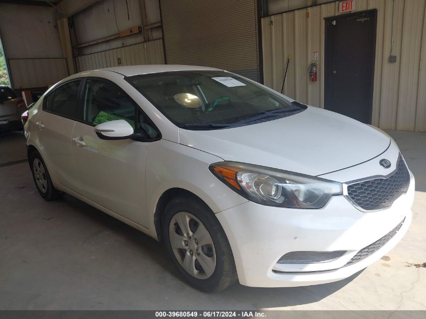 2015 KIA FORTE LX