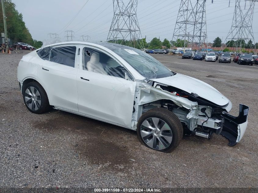 2024 TESLA MODEL Y LONG RANGE DUAL MOTOR ALL-WHEEL DRIVE