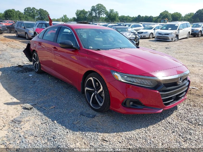 2021 HONDA ACCORD SPORT SE