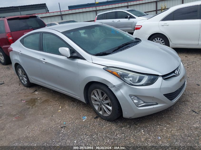 2015 HYUNDAI ELANTRA SE