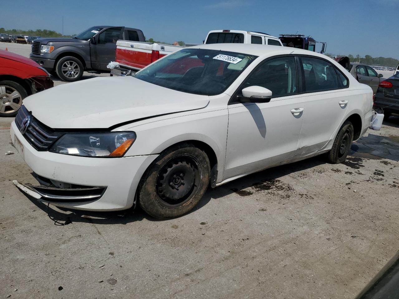 2014 VOLKSWAGEN PASSAT S