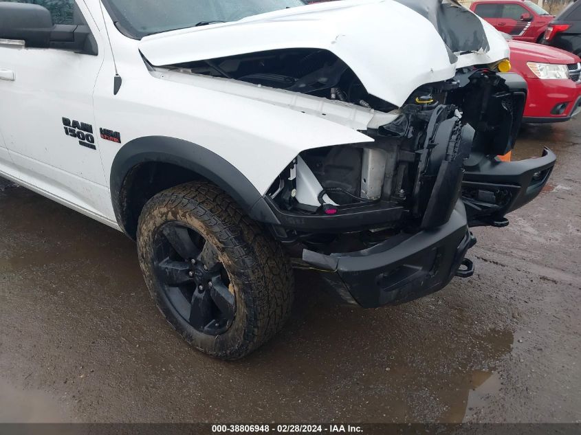 2019 RAM 1500 CLASSIC WARLOCK QUAD CAB 4X4 6'4 BOX