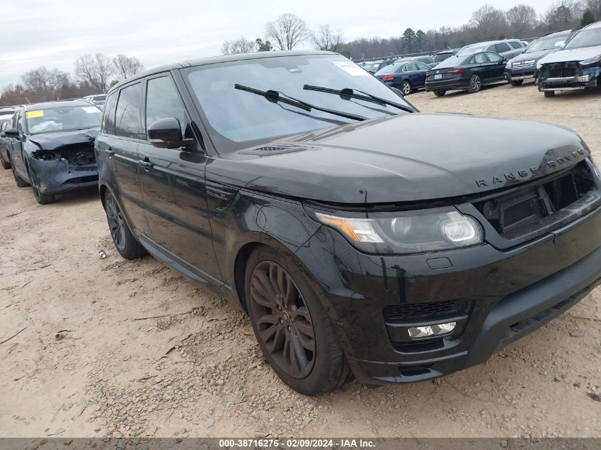 2016 LAND ROVER RANGE ROVER SPORT 3.0L V6 SUPERCHARGED HSE