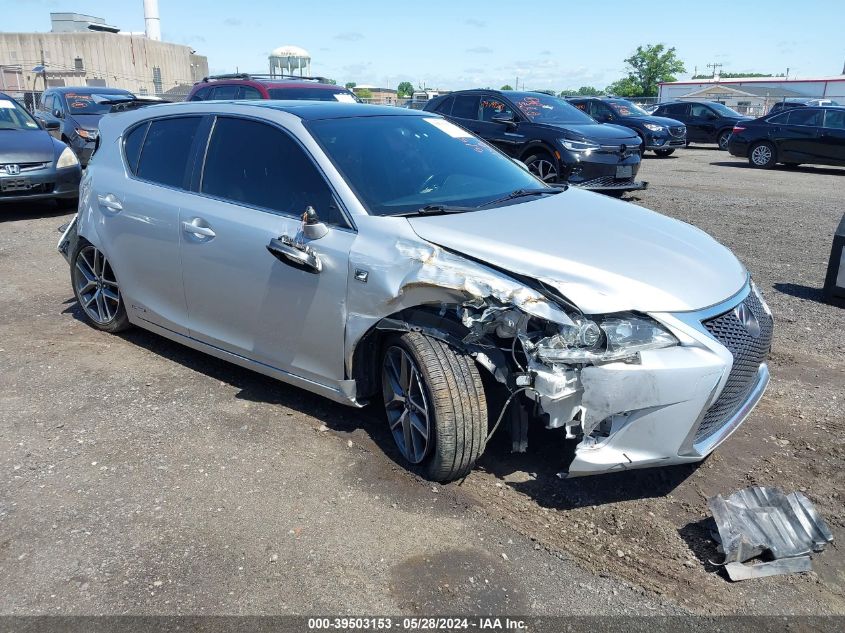 2016 LEXUS CT 200H