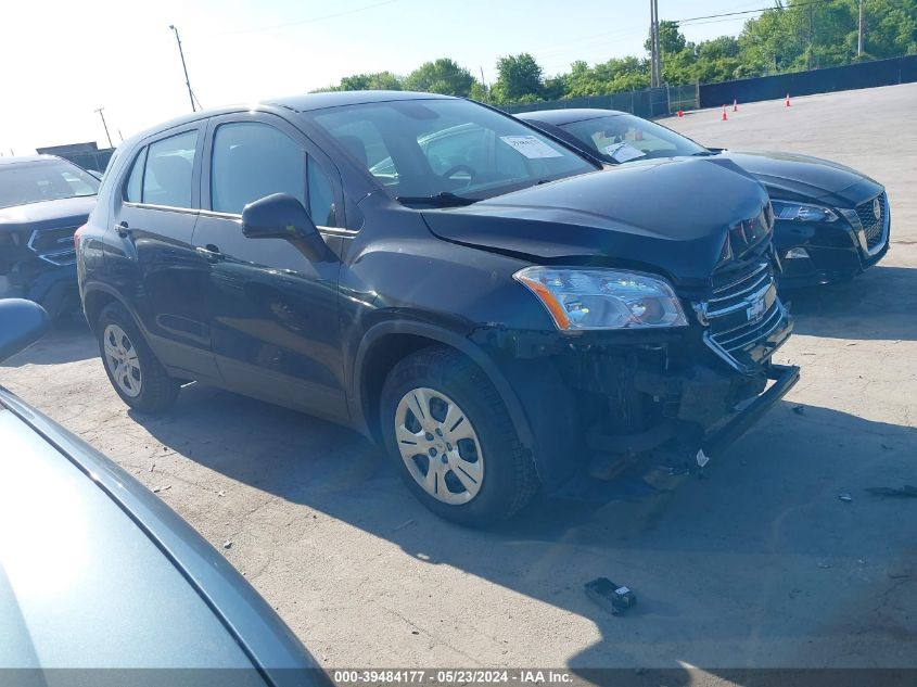 2016 CHEVROLET TRAX 1LS