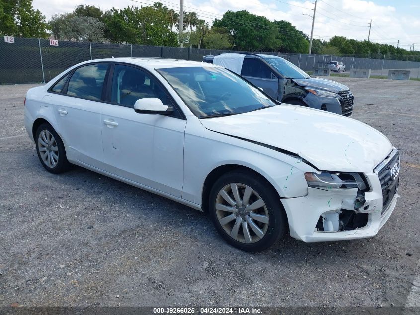 2012 AUDI A4 2.0T PREMIUM