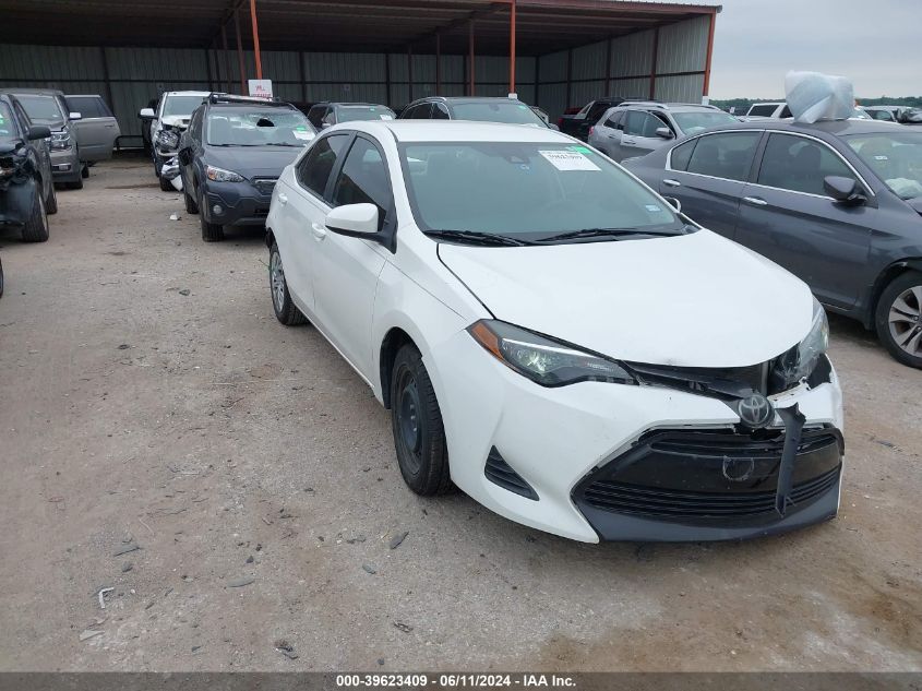 2019 TOYOTA COROLLA LE