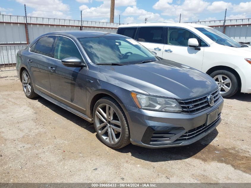 2017 VOLKSWAGEN PASSAT 1.8T R-LINE