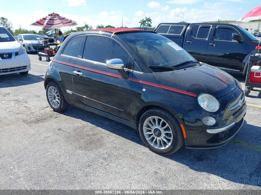 2012 FIAT 500 LOUNGE