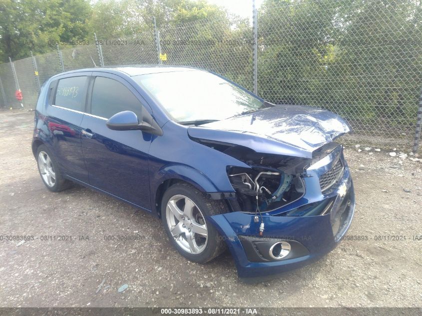 2013 CHEVROLET SONIC LTZ MANUAL