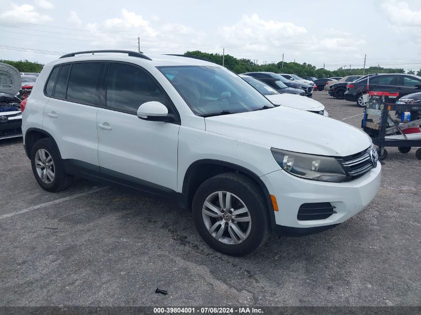 2017 VOLKSWAGEN TIGUAN 2.0T/2.0T S