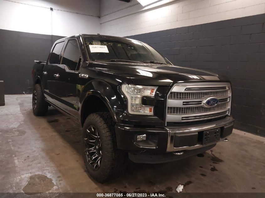 2015 FORD F-150 PLATINUM