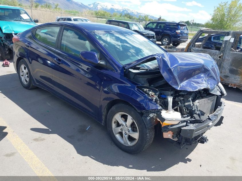 2014 HYUNDAI ELANTRA SE