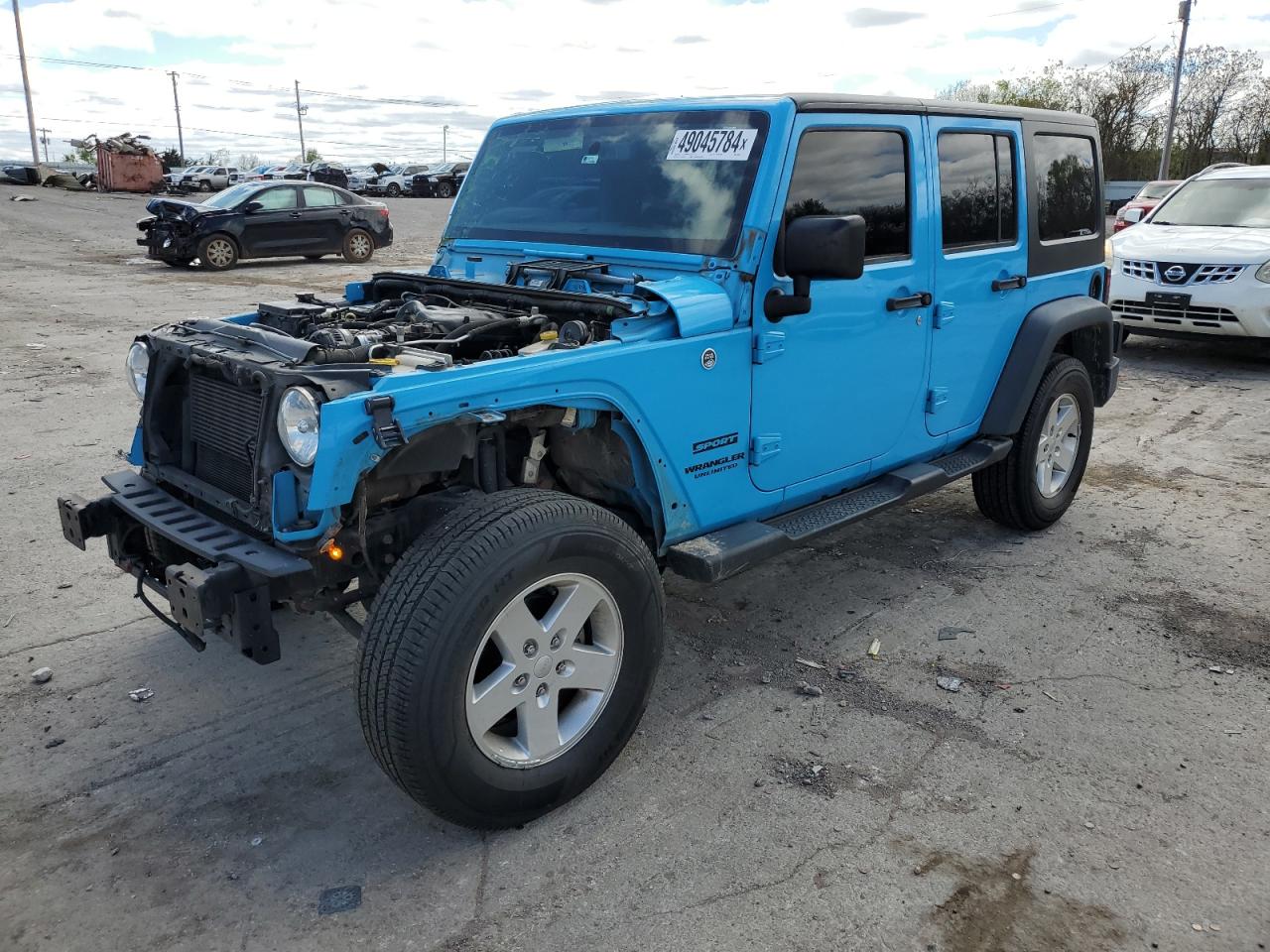 2017 JEEP WRANGLER UNLIMITED SPORT