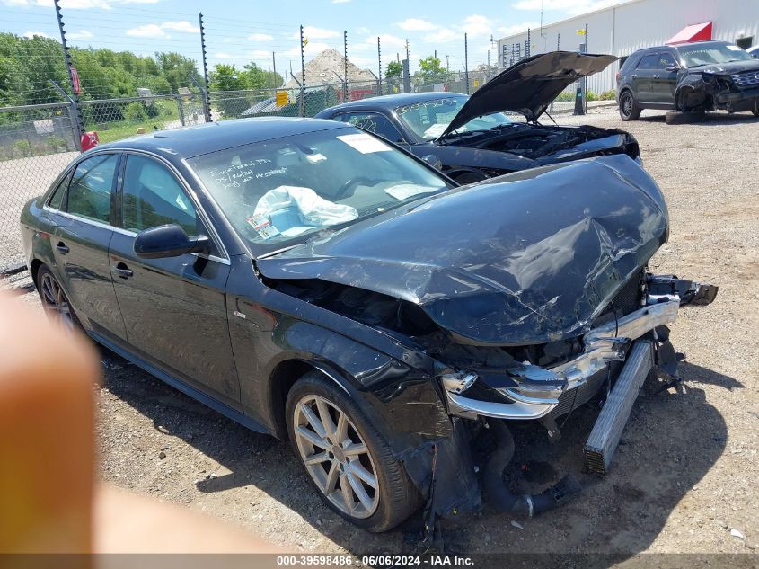 2016 AUDI A4 PREMIUM PLUS S-LINE