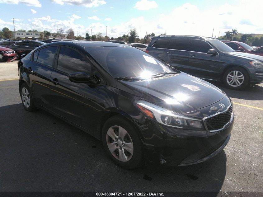 2018 KIA FORTE LX