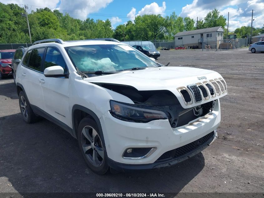 2019 JEEP CHEROKEE LIMITED 4X4