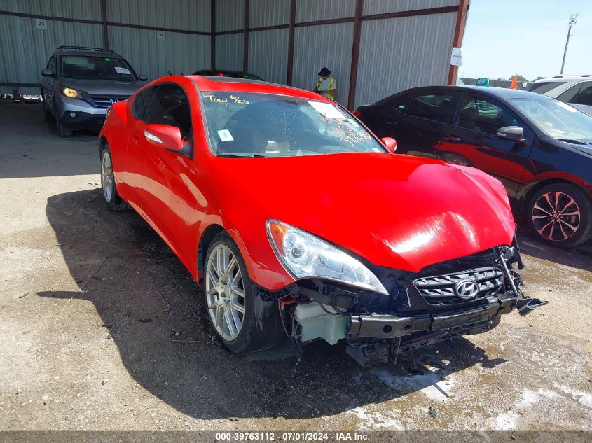 2011 HYUNDAI GENESIS COUPE 3.8L