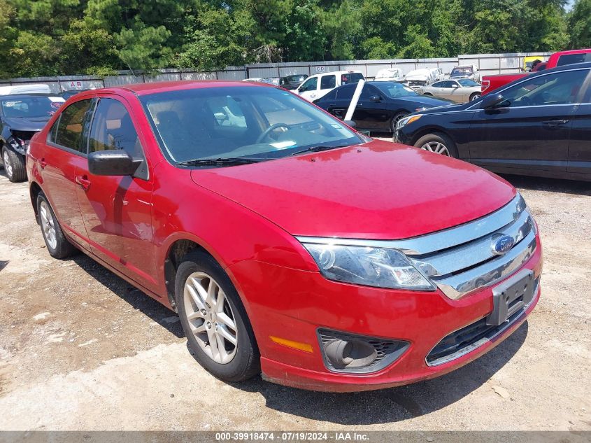 2010 FORD FUSION S