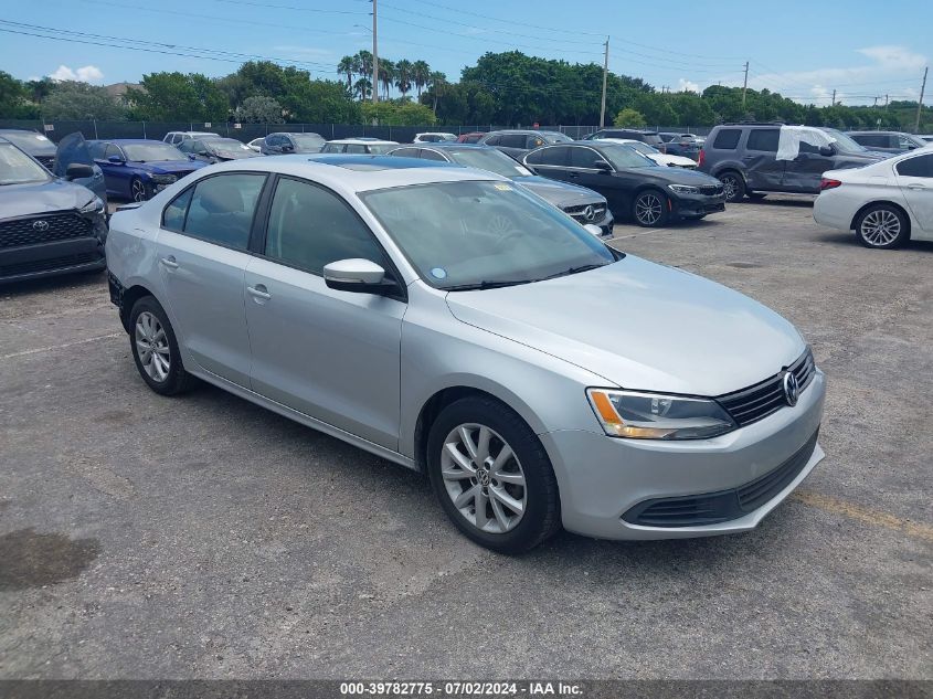 2012 VOLKSWAGEN JETTA 2.5L SE