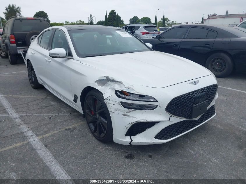 2022 GENESIS G70 3.3T RWD