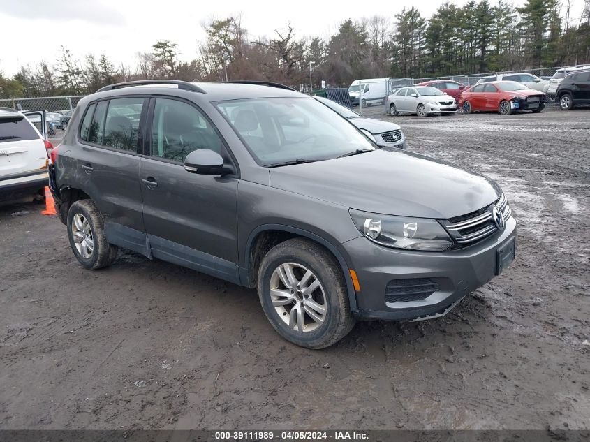 2016 VOLKSWAGEN TIGUAN S