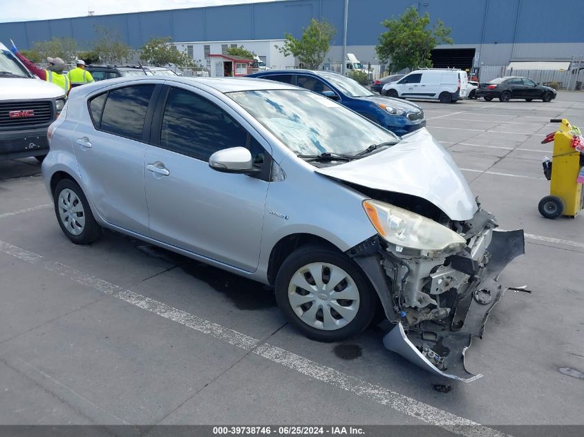 2012 TOYOTA PRIUS C TWO