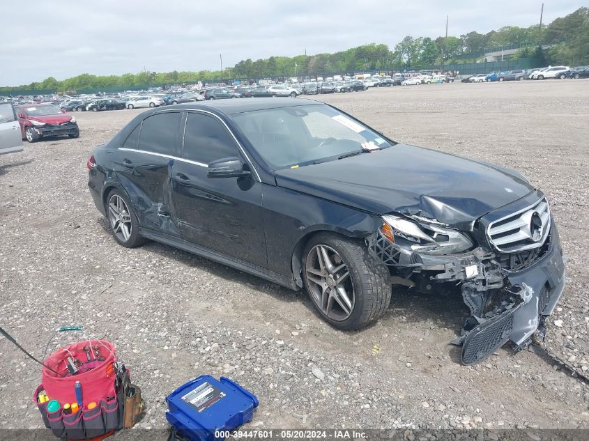 2016 MERCEDES-BENZ E 350 4MATIC