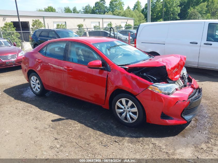 2018 TOYOTA COROLLA LE