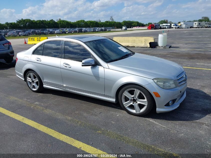 2010 MERCEDES-BENZ C 300 LUXURY 4MATIC/SPORT 4MATIC