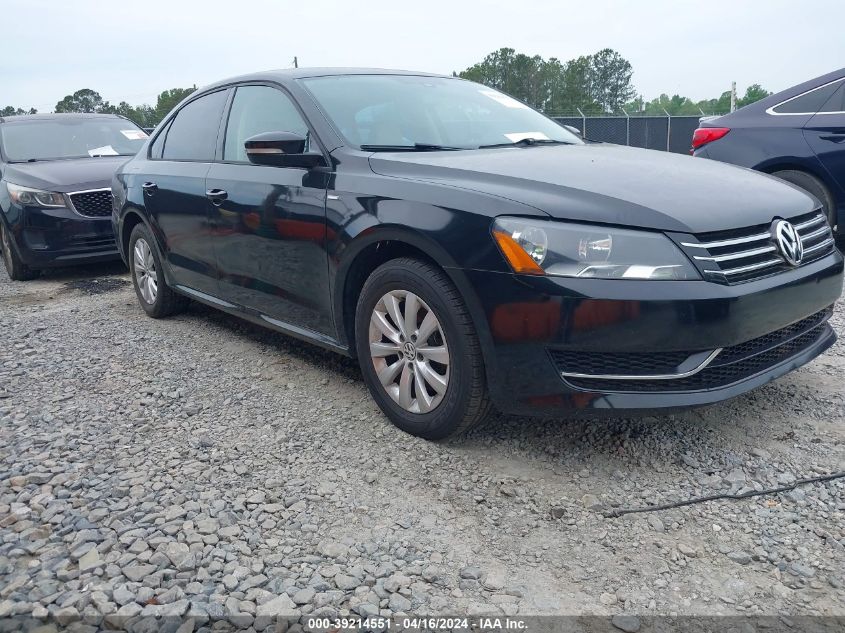 2014 VOLKSWAGEN PASSAT 1.8T WOLFSBURG EDITION