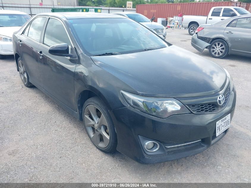 2012 TOYOTA CAMRY SE V6