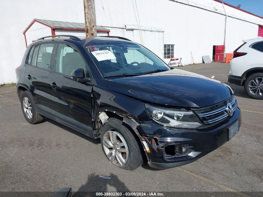 2017 VOLKSWAGEN TIGUAN 2.0T S