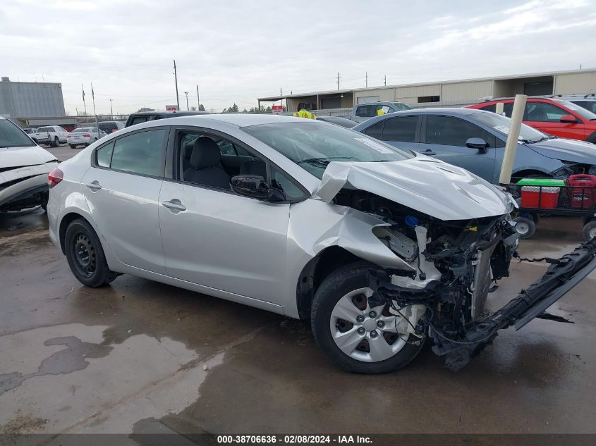 2018 KIA FORTE LX