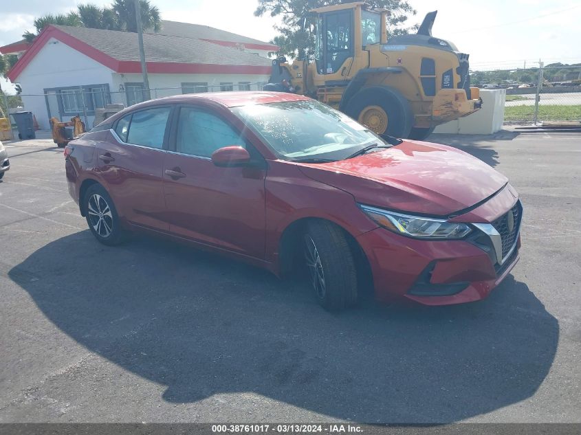 2022 NISSAN SENTRA SV XTRONIC CVT