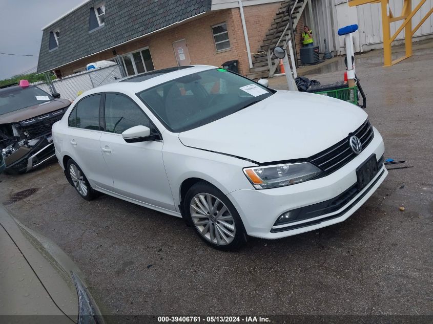 2015 VOLKSWAGEN JETTA 1.8T SE