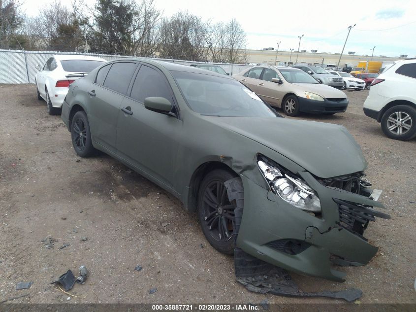 2013 INFINITI G37X