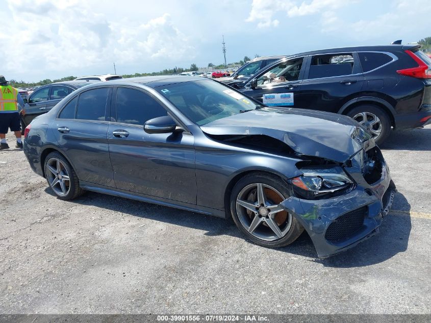 2015 MERCEDES-BENZ C 400 4MATIC