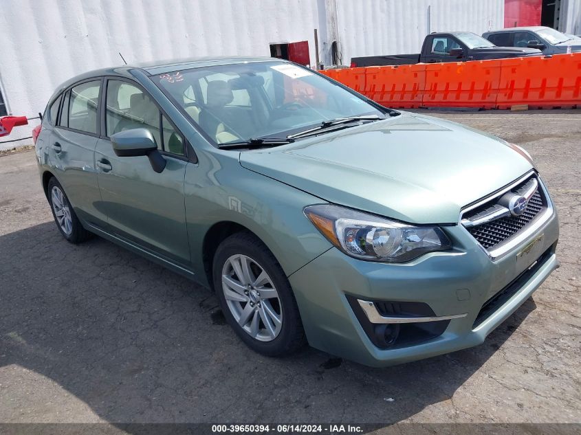 2016 SUBARU IMPREZA 2.0I PREMIUM