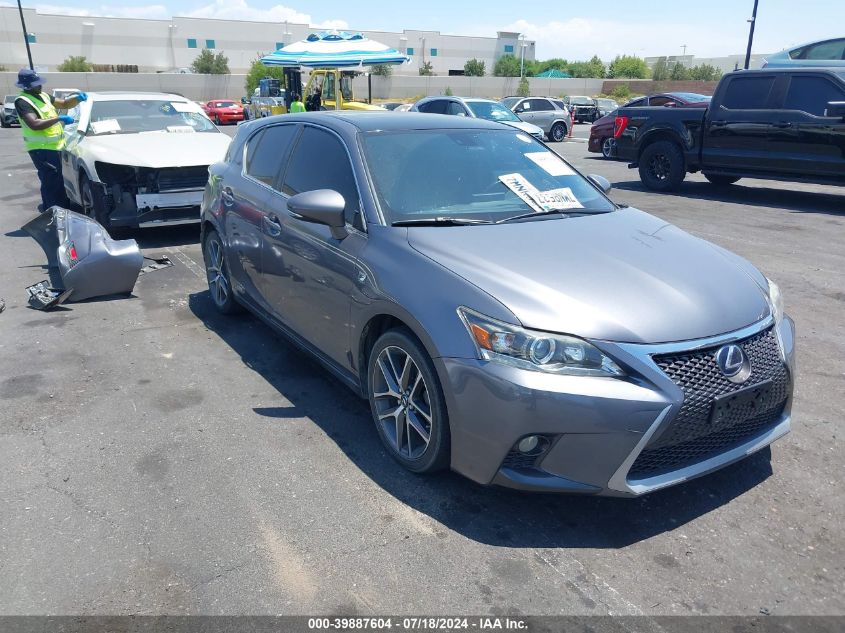 2015 LEXUS CT 200H