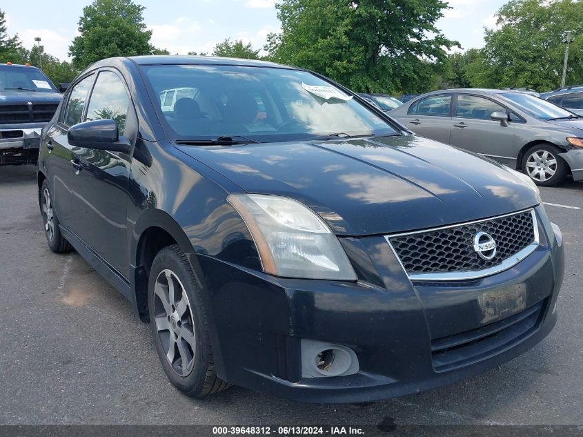 2012 NISSAN SENTRA 2.0 SR