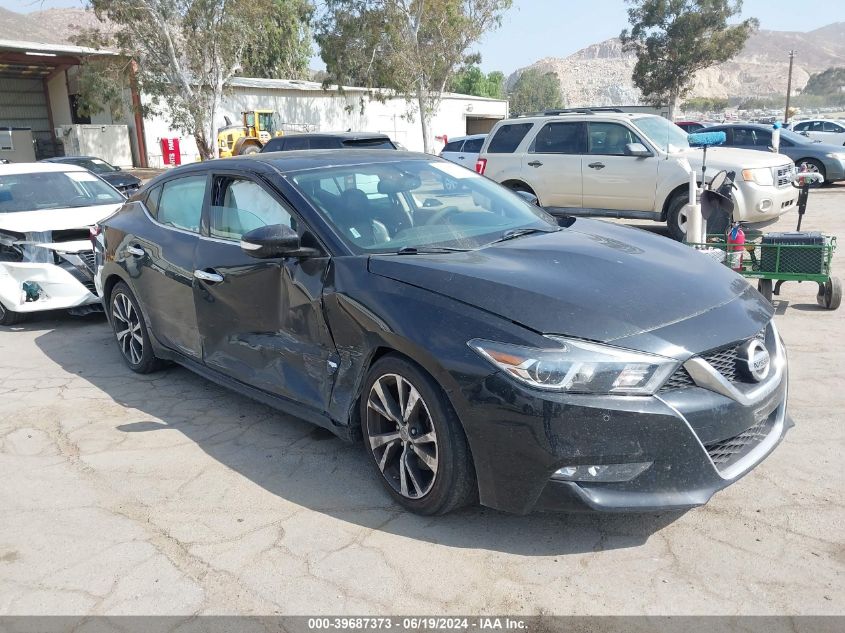 2018 NISSAN MAXIMA 3.5 SV