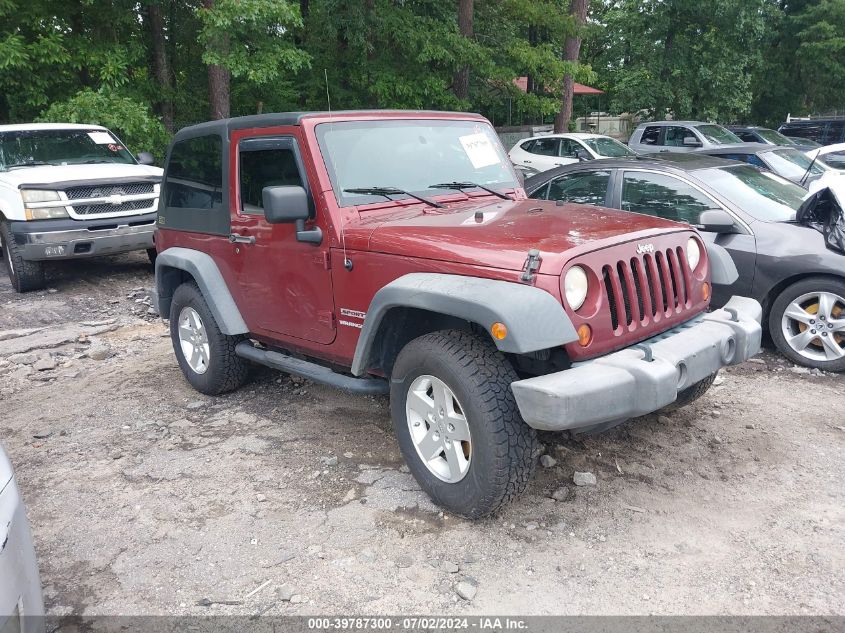 2010 JEEP WRANGLER SPORT