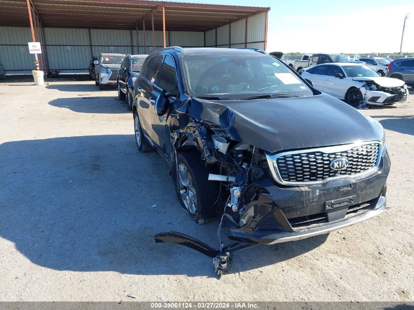 2019 KIA SORENTO 3.3L SXL